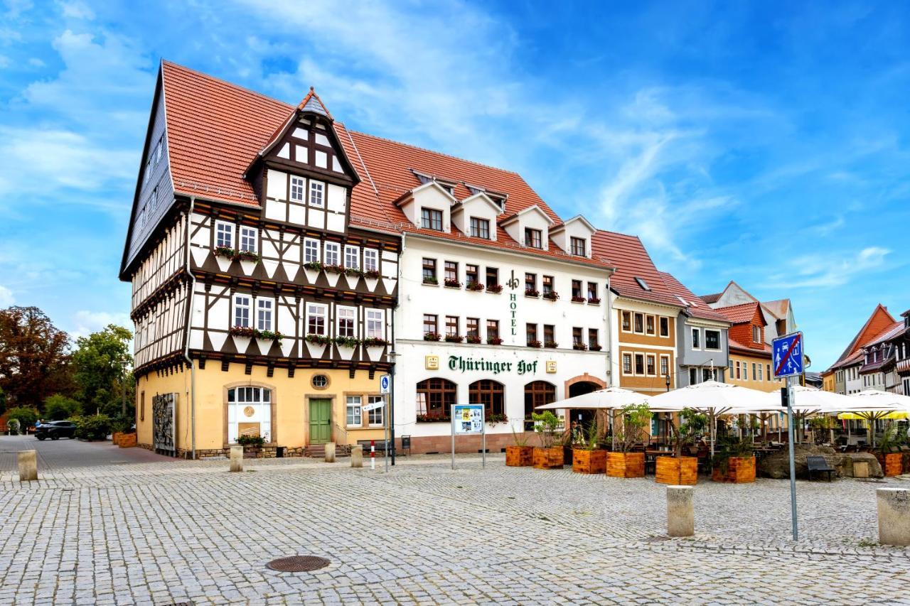 Hotel-Restaurant Thueringer Hof バート・フランケンハウゼン エクステリア 写真