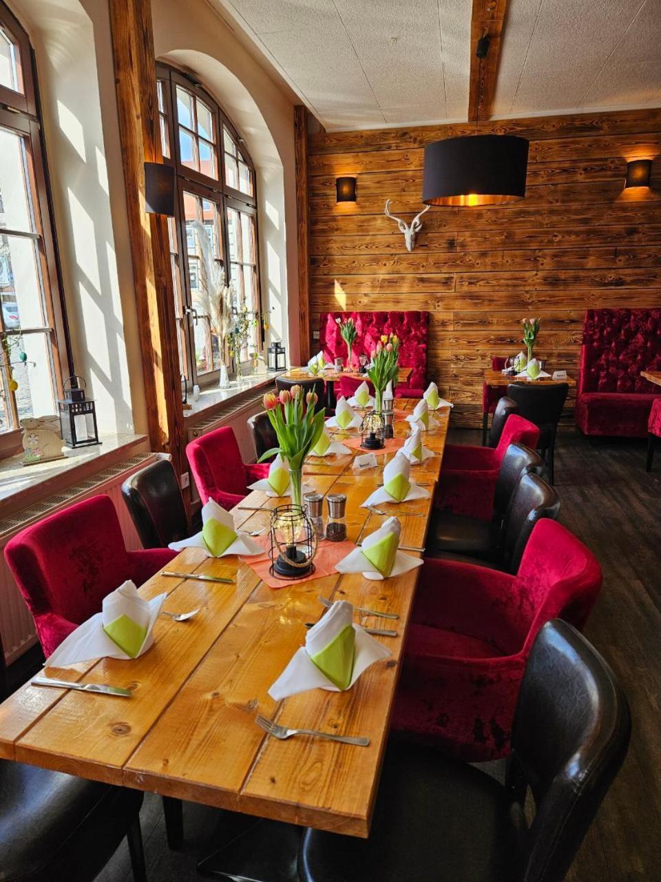 Hotel-Restaurant Thueringer Hof バート・フランケンハウゼン エクステリア 写真