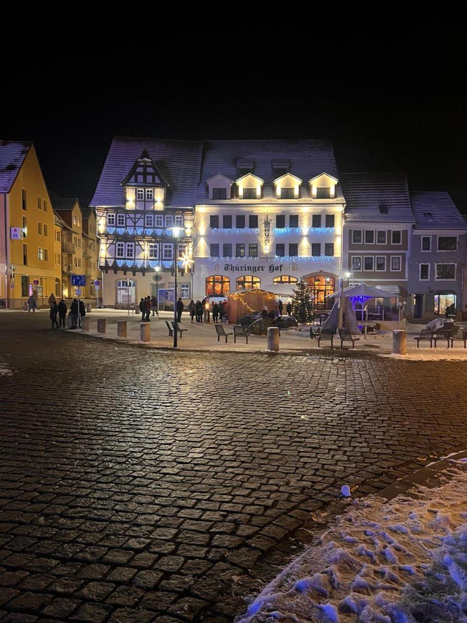 Hotel-Restaurant Thueringer Hof バート・フランケンハウゼン エクステリア 写真