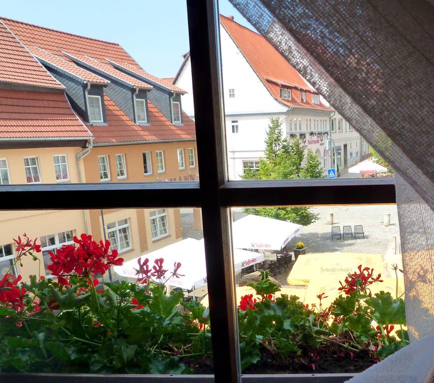 Hotel-Restaurant Thueringer Hof バート・フランケンハウゼン エクステリア 写真